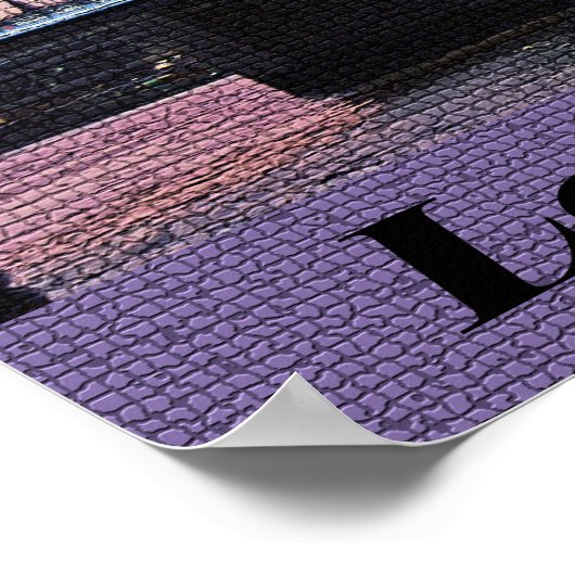 London Tower Bridge Poster (Ecke)