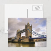 London Tower Bridge Postkarte (Vorne/Hinten)