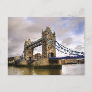 London Tower Bridge Postkarte