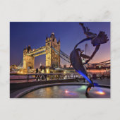 London Tower Bridge Postkarte (Vorderseite)