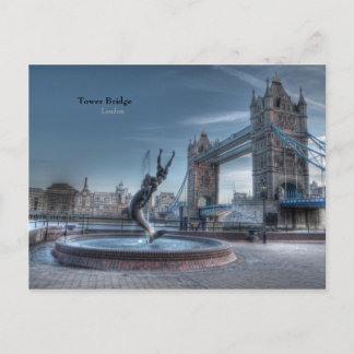 London Tower Bridge Postkarte