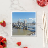 London Tower Bridge Serviette (Beispiel)