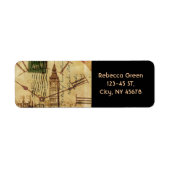 London Tower Bridge Uhrturm Big ben (Vorne)