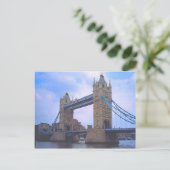 London, Tower Bridge und Themse Postkarte (Stehend Vorderseite)