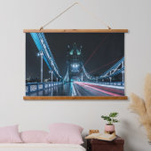 London Tower Bridge Wandteppich Mit Holzrahmen (Schlafzimmer)