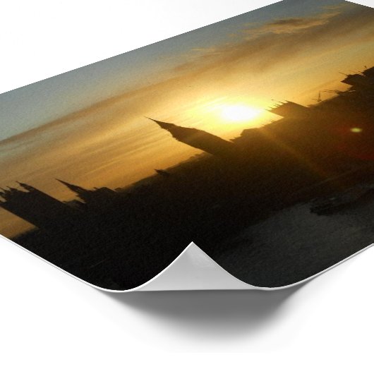 London Town Poster (Ecke)