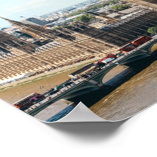 London Town Poster (Ecke)