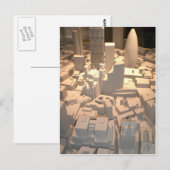 London Town Postkarte (Vorne/Hinten)