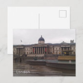 London - Trafalgar Square Feiertagspostkarte (Vorne/Hinten)