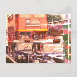 London Traffic Postkarte