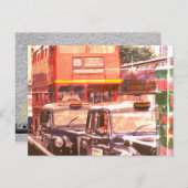 London Traffic Postkarte (Vorne/Hinten)