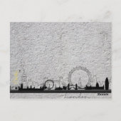 London Traffic Postkarte (Rückseite)