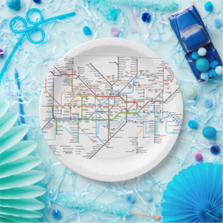 London Transport Plate Pappteller