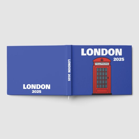 London travel coffee table book gästebuch (Voll)