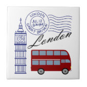 London Travel Fliese (Vorderseite)