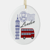 London Travel Keramik Ornament (Rechts)