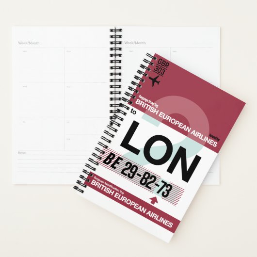 London - Travel Planner 2026 Planer (Anzeige)