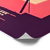 London Travel Poster (Ecke)