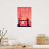 London Travel Poster (Küche)