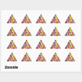 London Triangle Stickers (Blatt)