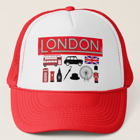 London Truckerkappe (Vorderseite)