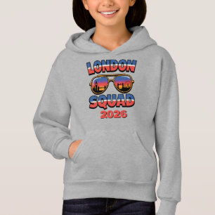 London-Truppe passend für Freunde, Familie, Mädch Hoodie