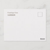 London - Türen der Welt Postkartenkollektion Postkarte (Rückseite)