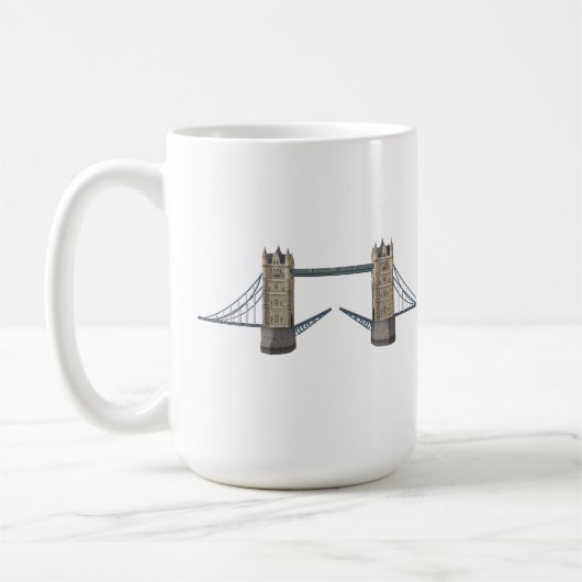 London-Turm-Brücke: Modell 3D: Kaffeetasse (Links)