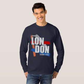 London-Typografie T-Shirt