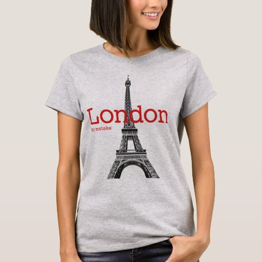 London u. Eiffelturm mstake T-Shirt (Vorderseite)