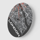 London-Uhr-Designs Große Wanduhr (Winkel)