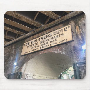 London UK Borough Market Potato Foto Mousepad