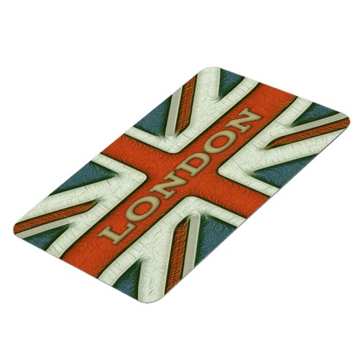 London UK Flag Magnet (Linke Seite)
