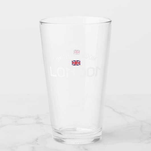London UK Glas (Vorderseite)
