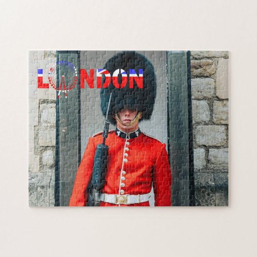 London UK Queens Royal Guard Puzzle (Horizontal)