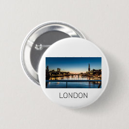 London Uk Skyline Vereinigtes Königreich England S Button