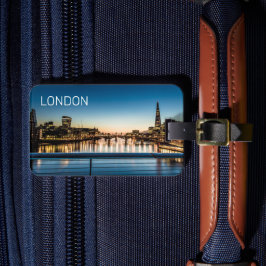 London Uk Skyline Vereinigtes Königreich England S Gepäckanhänger