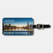 London Uk Skyline Vereinigtes Königreich England S Gepäckanhänger (Vorderseite horizontal)