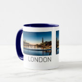 London Uk Skyline Vereinigtes Königreich England S Tasse (Vorderseite Links)