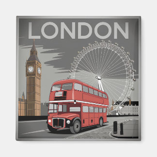 London UK Vintag Magnet