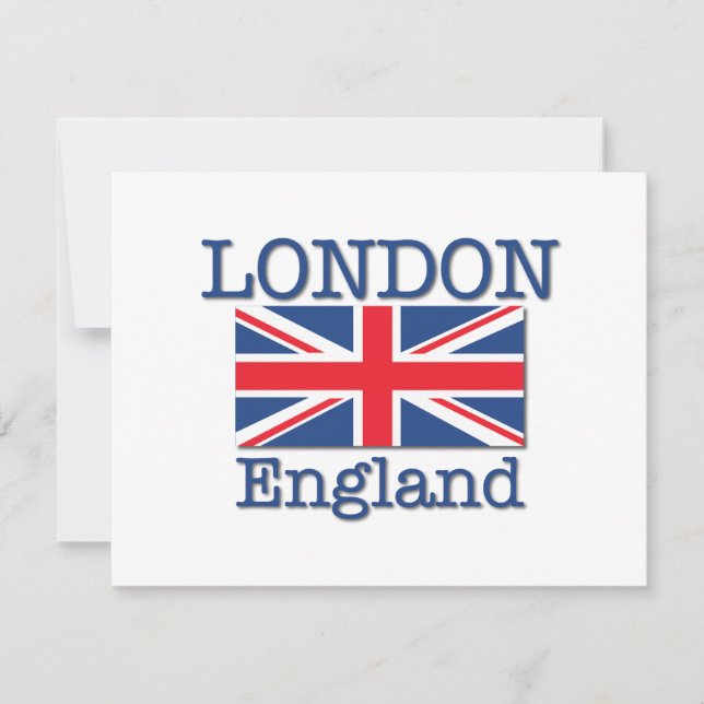 London und Union Jack (Vorderseite)
