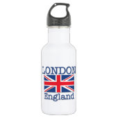 London und Union Jack Trinkflasche (Vorderseite)