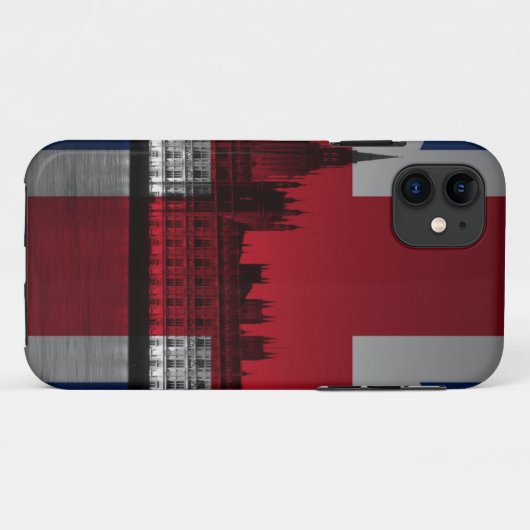 London Union Jack Case-Mate iPhone Hülle (Rückseite (Horizontal))