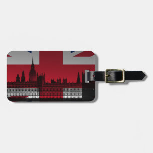 London Union Jack Gepäckanhänger