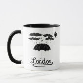London | unter einem Regenschirm Tasse (Links)
