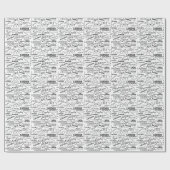 London-Untergrundbahn-Kunst Geschenkpapier (Flach)