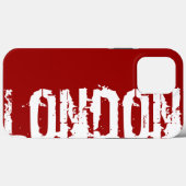 London - Urban Style - iPhone Case (Rückseite (Horizontal))
