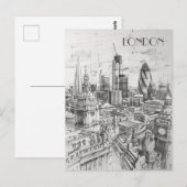 London Vereinigtes Königreich Postkarte (Vorne/Hinten)