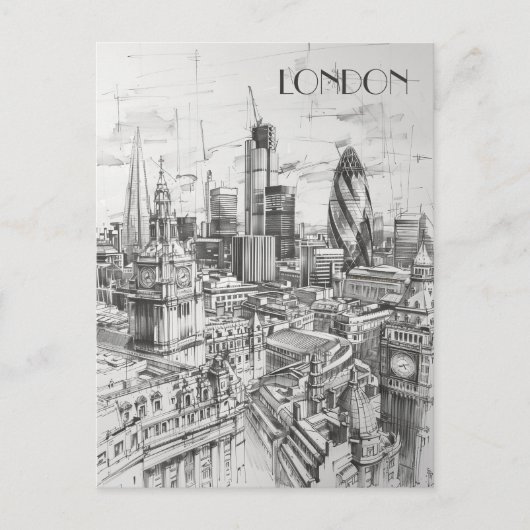 London Vereinigtes Königreich Postkarte (Vorderseite)