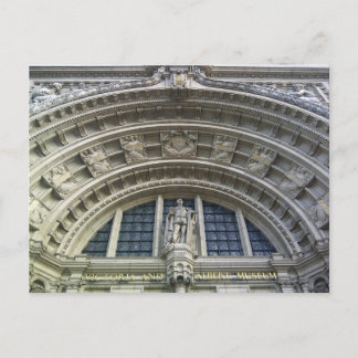 London - Victoria and Albert Museum Feiertagspostkarte